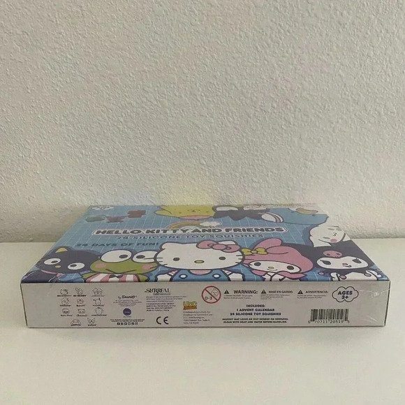 UCC Sanrio Hello Kitty & Friends Advent Calendar Set 24 Days Toy Squishies BLUE - Picture 6 of 10